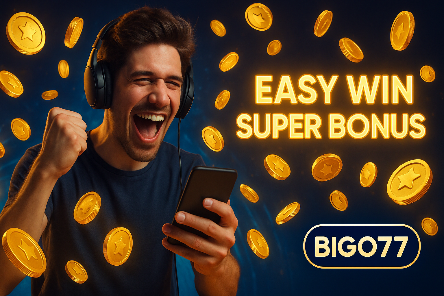 Bigo77 Y Bigo 77 Mulai Bergairah Easy Win Super Bonus
Bigo77 Y Bigo 77 Mulai Bergairah Easy Win Super Bonus
